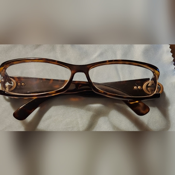 Auth Gucci Tortoise Shell Eyeglasses. - Picture 5 of 6